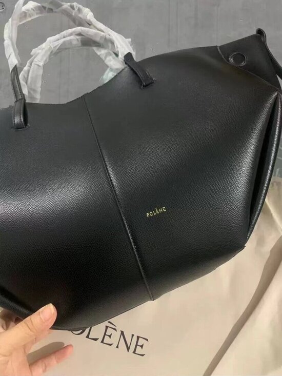 Chic Genuine Leather Winged Satchel - Picture 2 of 3